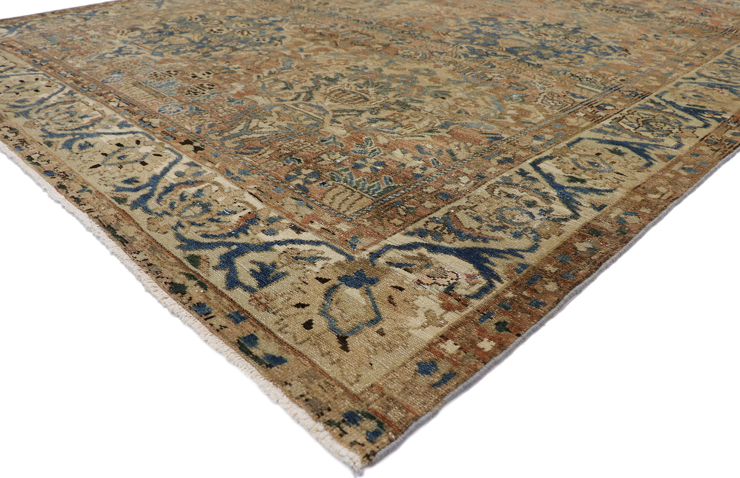 9 x 11 Antique Persian Bakhtiari Rug 60931