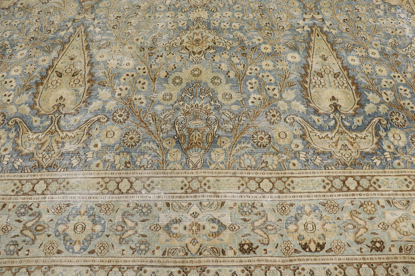 9 x 13 Antique Persian Khorassan Rug 60937