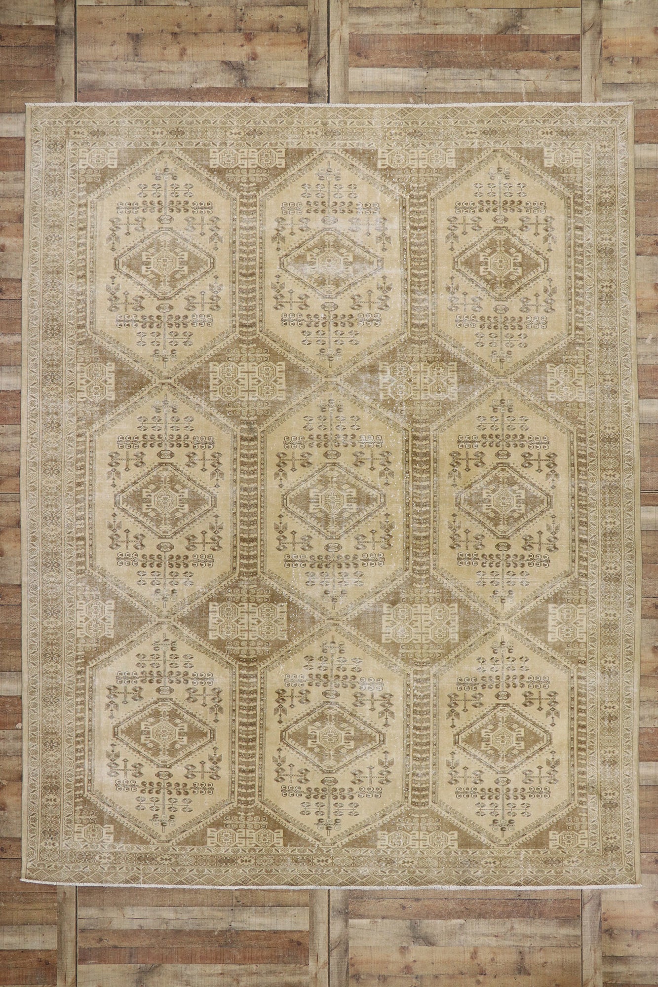 10 x 12 Antique Persian Turkoman Rug 60938