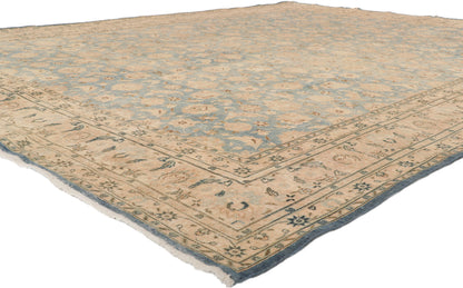 10 x 13 Vintage Persian Tabriz Rug 60973