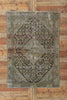 4 x 6 Distressed Antique Persian Mahal Rug 60977