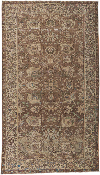 7 x 12 Antique Persian Malayer Rug 60979