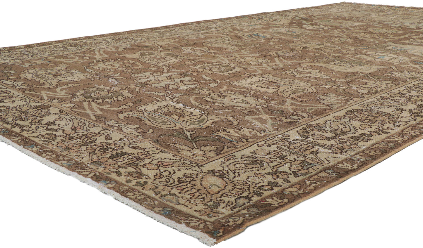 7 x 12 Antique Persian Malayer Rug 60979