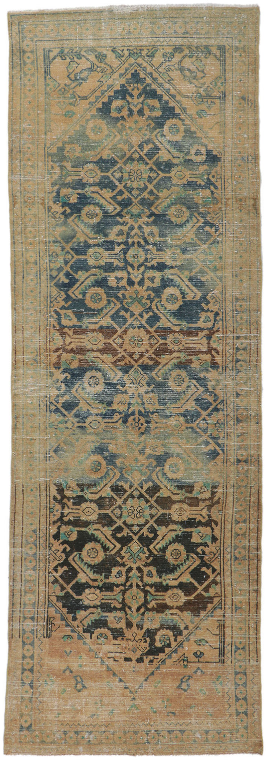 4 x 10 Antique Persian Malayer Rug 60984