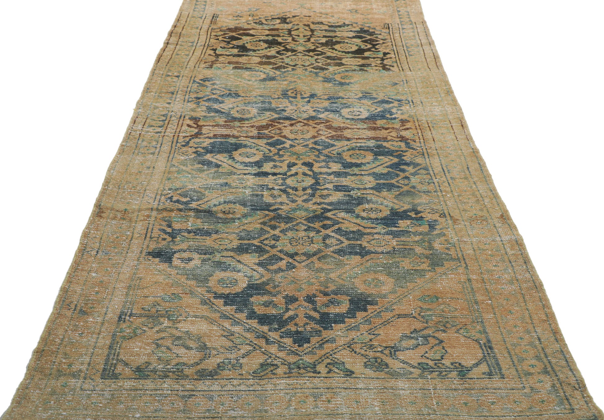4 x 10 Antique Persian Malayer Rug 60984