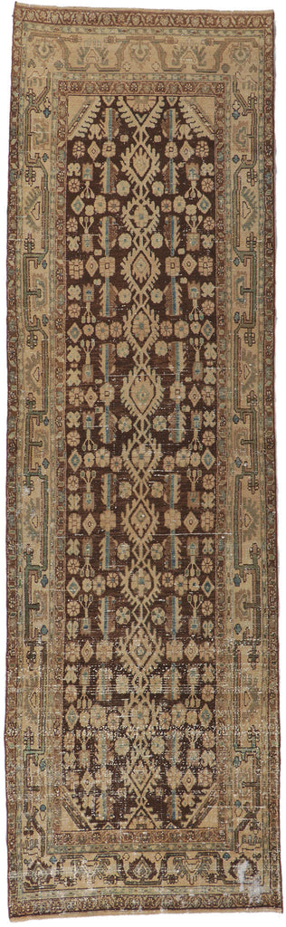 4 x 13 Antique Persian Malayer Runner 60987