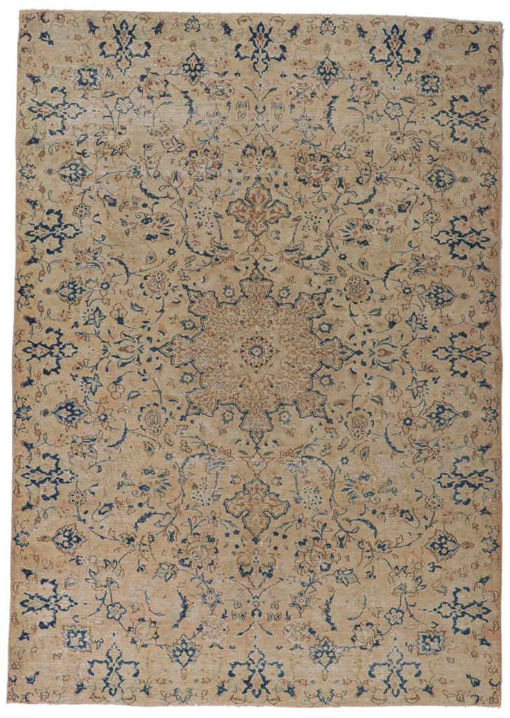 7 x 10 Vintage Persian Isfahan Rug 60996