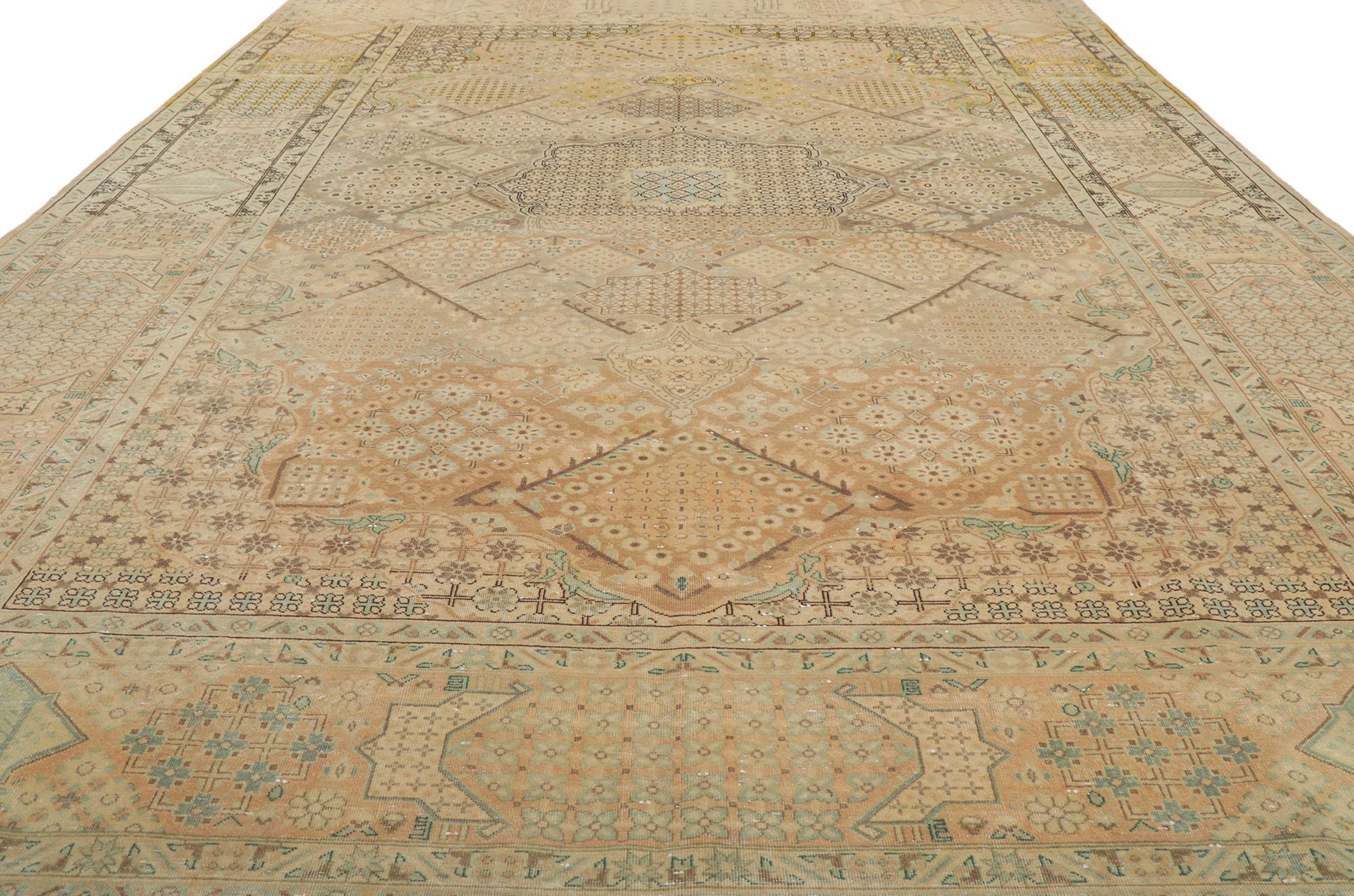 10 x 14 Vintage Persian Joshegan Rug 61001