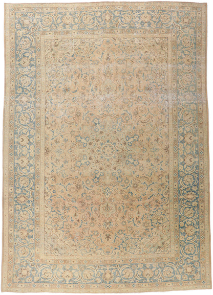 10 x 13 Antique Persian Tabriz Rug 61008