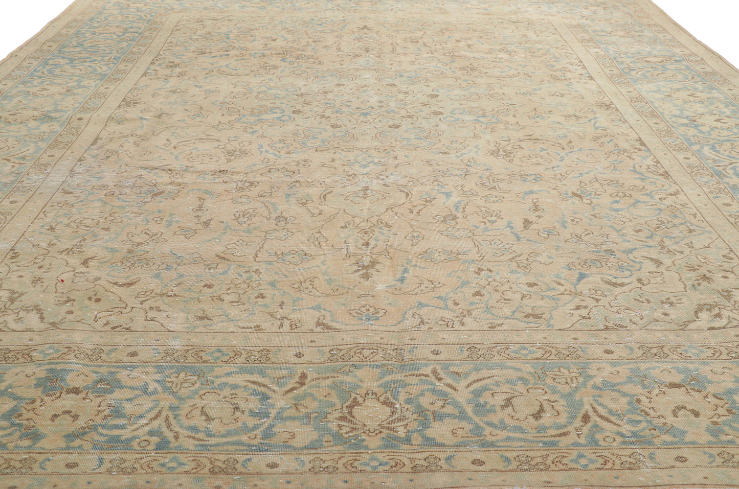10 x 13 Antique Persian Tabriz Rug 61008