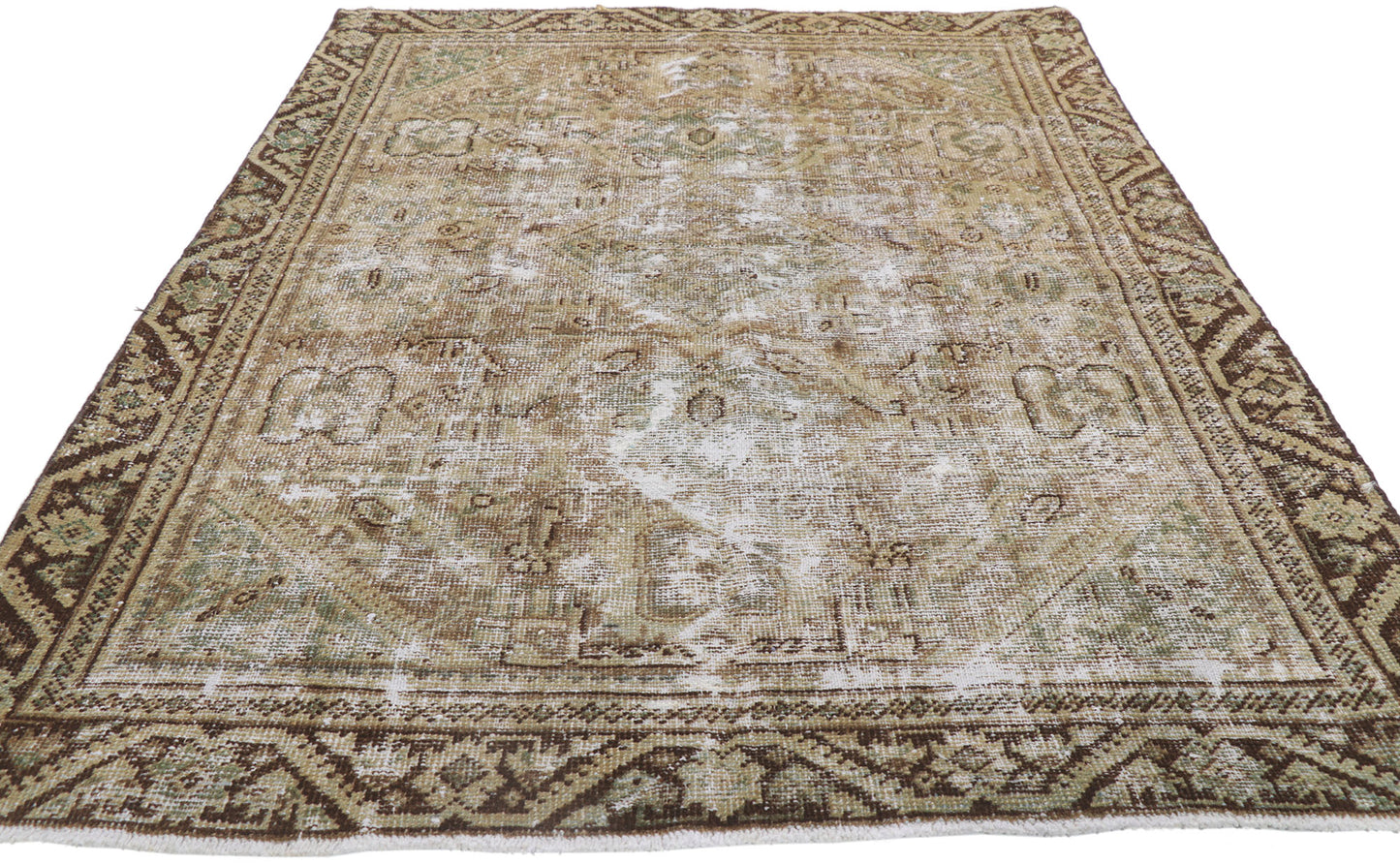 4 x 6 Antique Persian Mahal Rug 61009