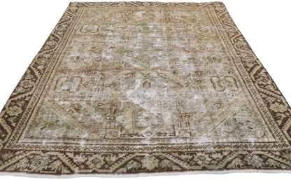 4 x 6 Antique Persian Mahal Rug 61009