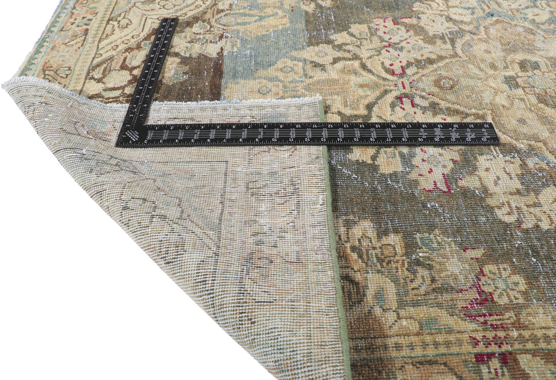 4 x 13 Antique Persian Mahal Runner 61010