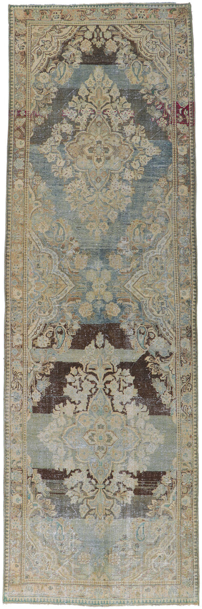 4 x 13 Antique Persian Mahal Runner 61010