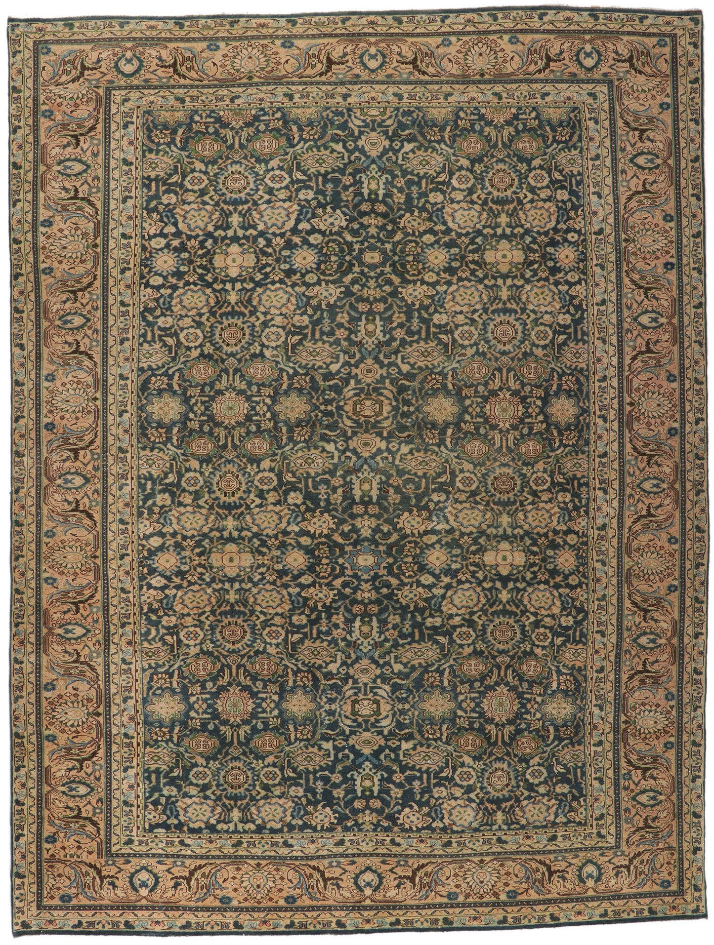 10 x 13 Antique Persian Malayer Rug 61011