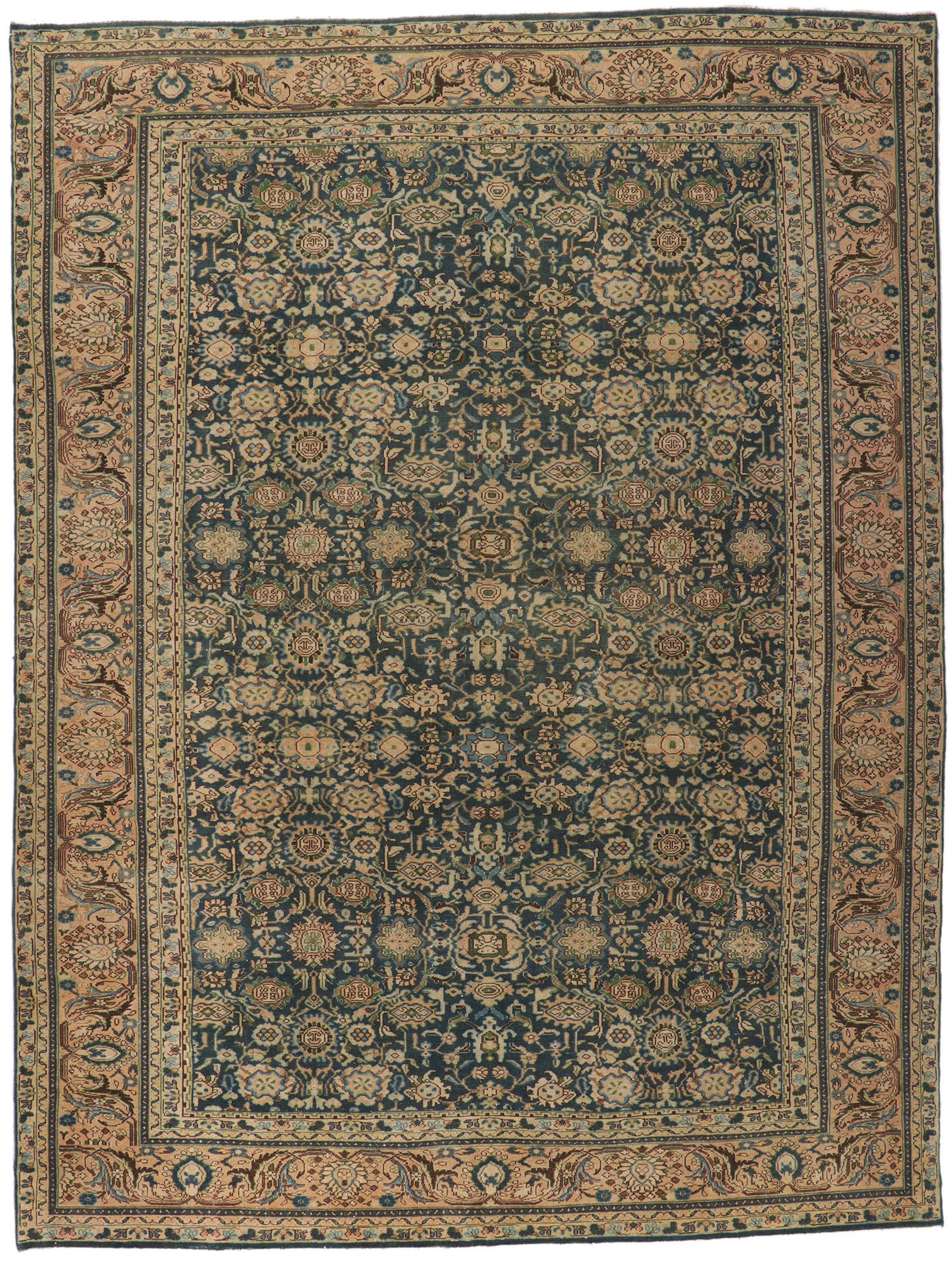 10 x 13 Antique Persian Malayer Rug 61011