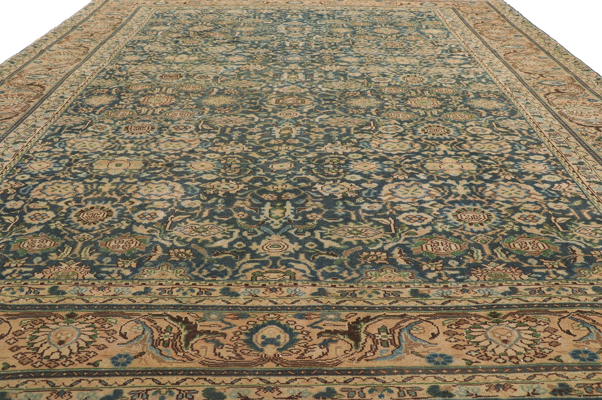 10 x 13 Antique Persian Malayer Rug 61011