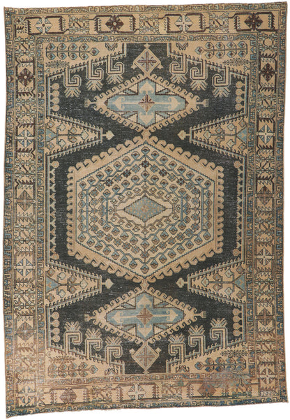 7 x 10 Vintage Persian Viss Rug 61018