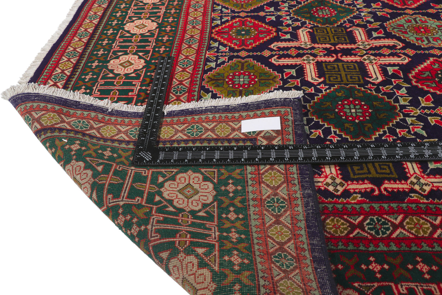 10 x 13 Vintage Persian Tabriz Rug 61023