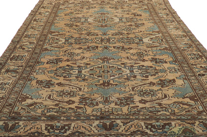 5 x 10 Vintage Persian Bakhtiari Rug 61029