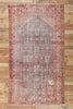 5 x 9 Distressed Antique Persian Malayer Rug 61031