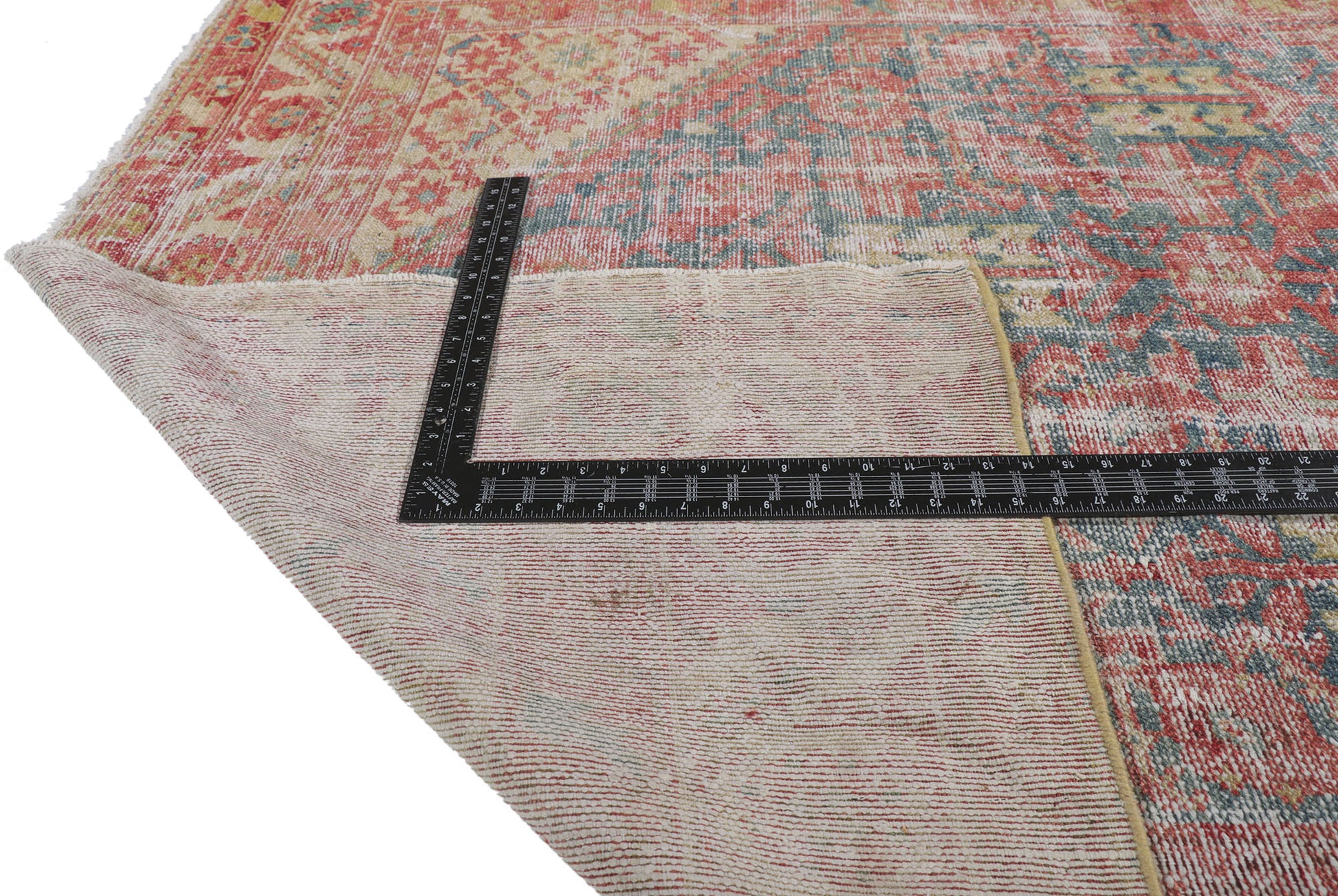 5 x 9 Distressed Antique Persian Malayer Rug 61031