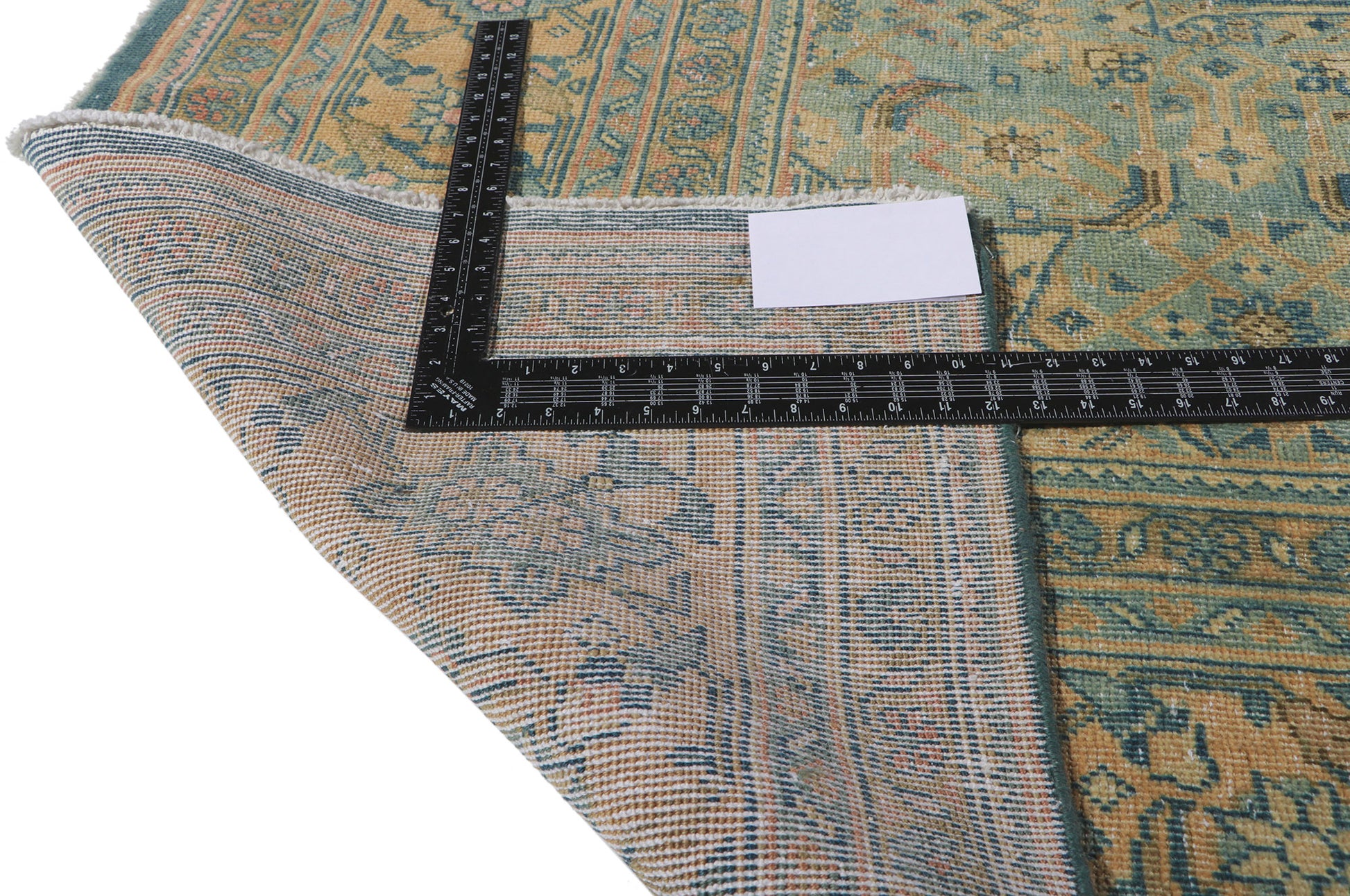 10 x 14 Vintage Persian Tabriz Rug 61076