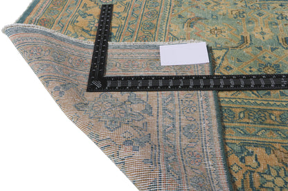 10 x 14 Vintage Persian Tabriz Rug 61076