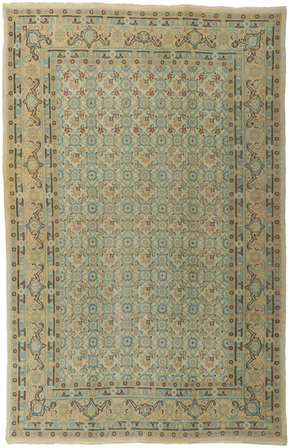 6 x 10 Antique Persian Mashhad Rug 51543