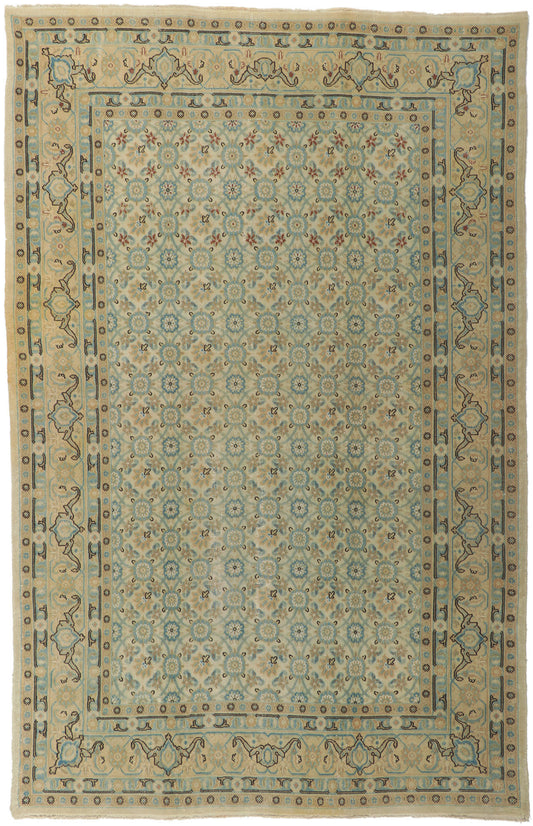 6 x 10 Antique Persian Mashhad Rug 51543