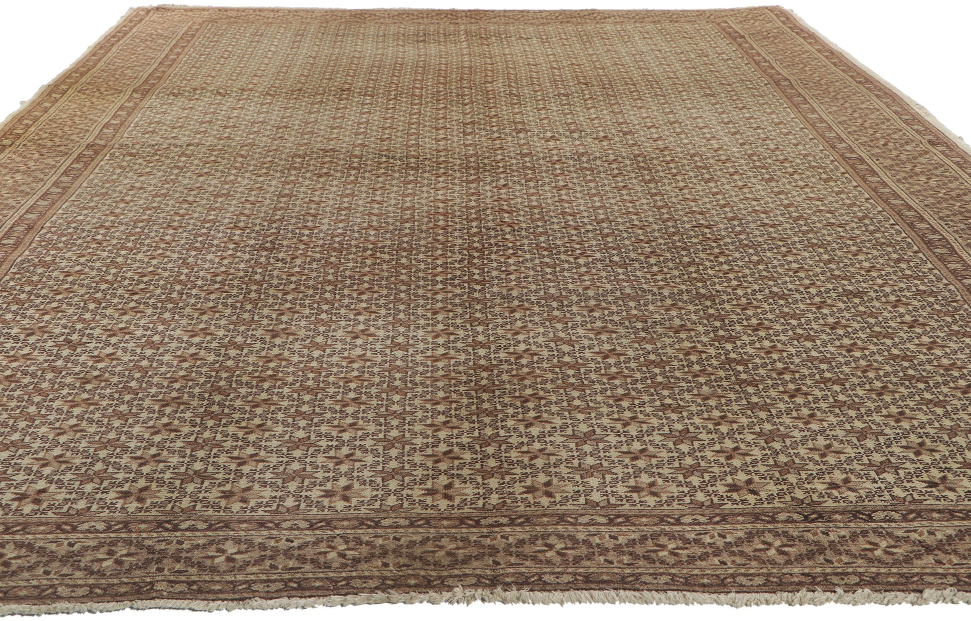 7 x 10 Vintage Turkish Sivas Rug 72683