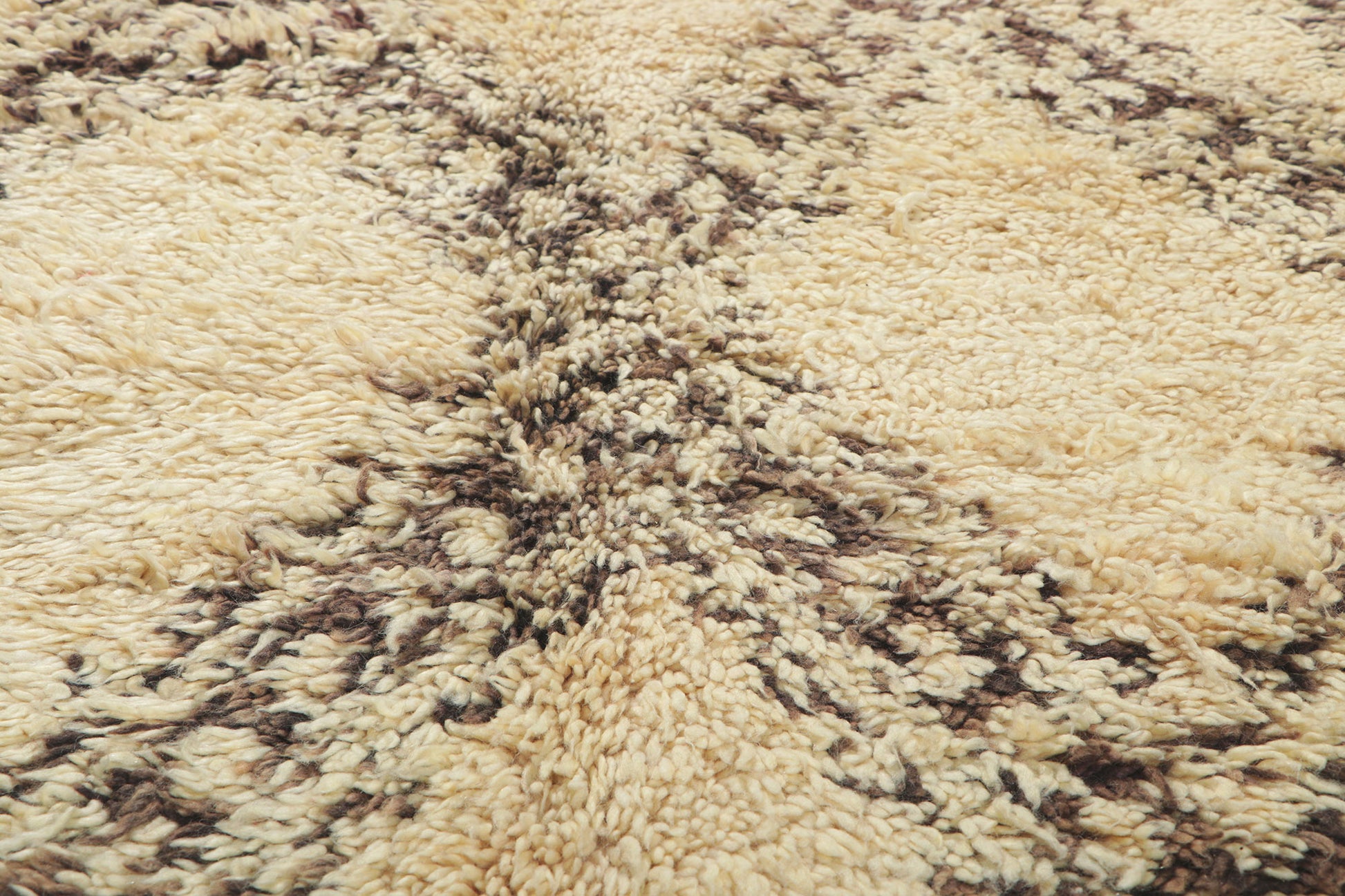 6 x 10 Vintage Moroccan Beni Ourain Rug 78373