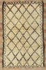 6 x 10 Vintage Moroccan Beni Ourain Rug 78381