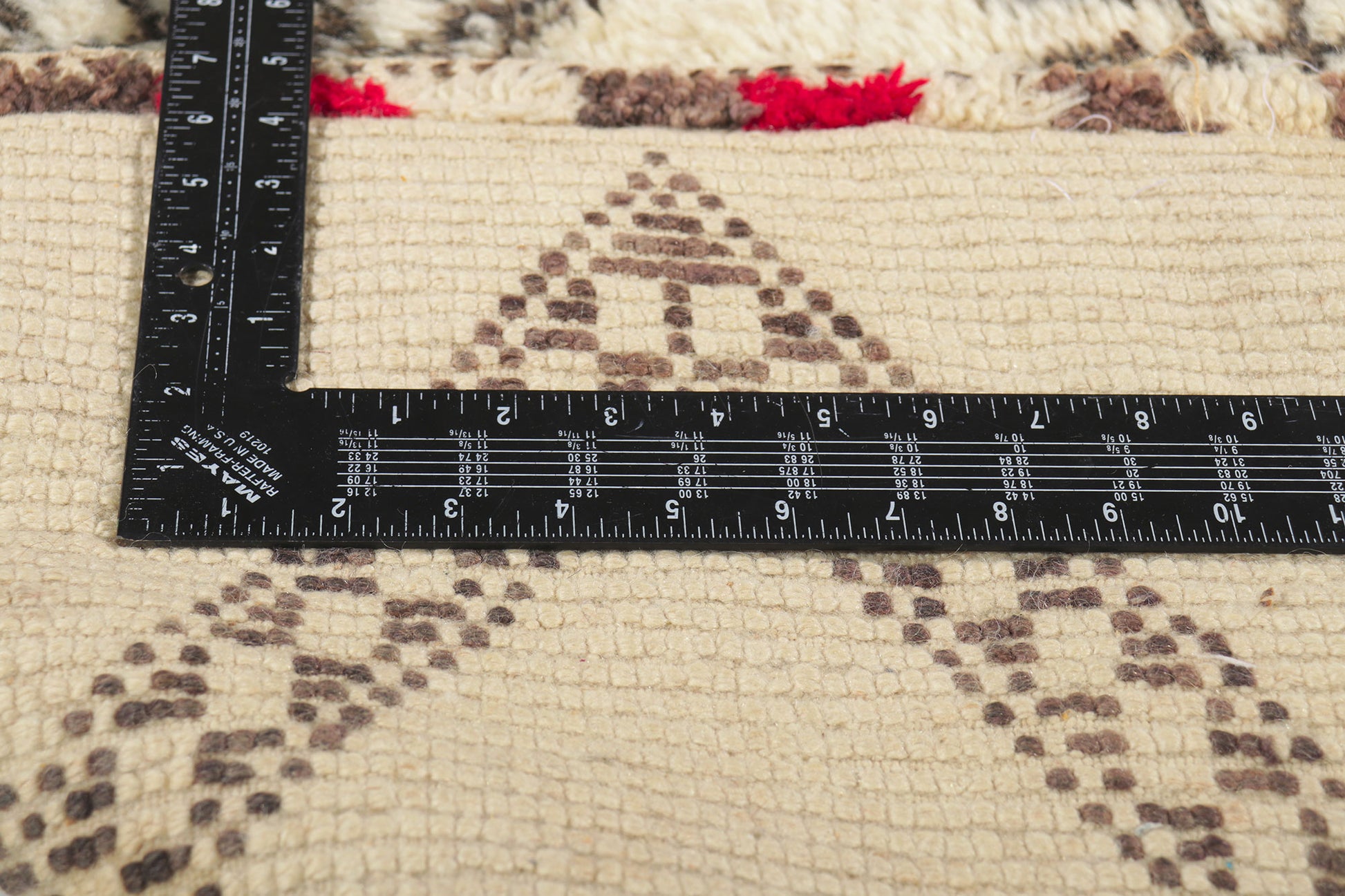 6 x 10 Vintage Moroccan Beni Ourain Rug 78413