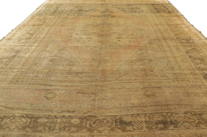 6 x 10 Vintage Turkish Oushak Rug 74094