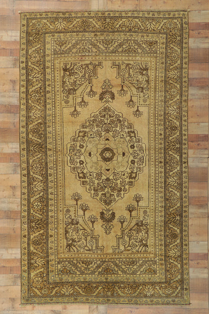 6 x 11 Vintage Turkish Oushak Rug 50517