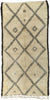 6 x 12 Vintage Moroccan Beni Ourain Rug 78388