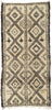 6 x 13 Vintage Moroccan Beni Ourain Rug 78387