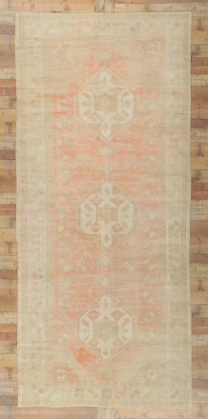 6 x 13 Vintage Oushak Rug 52308