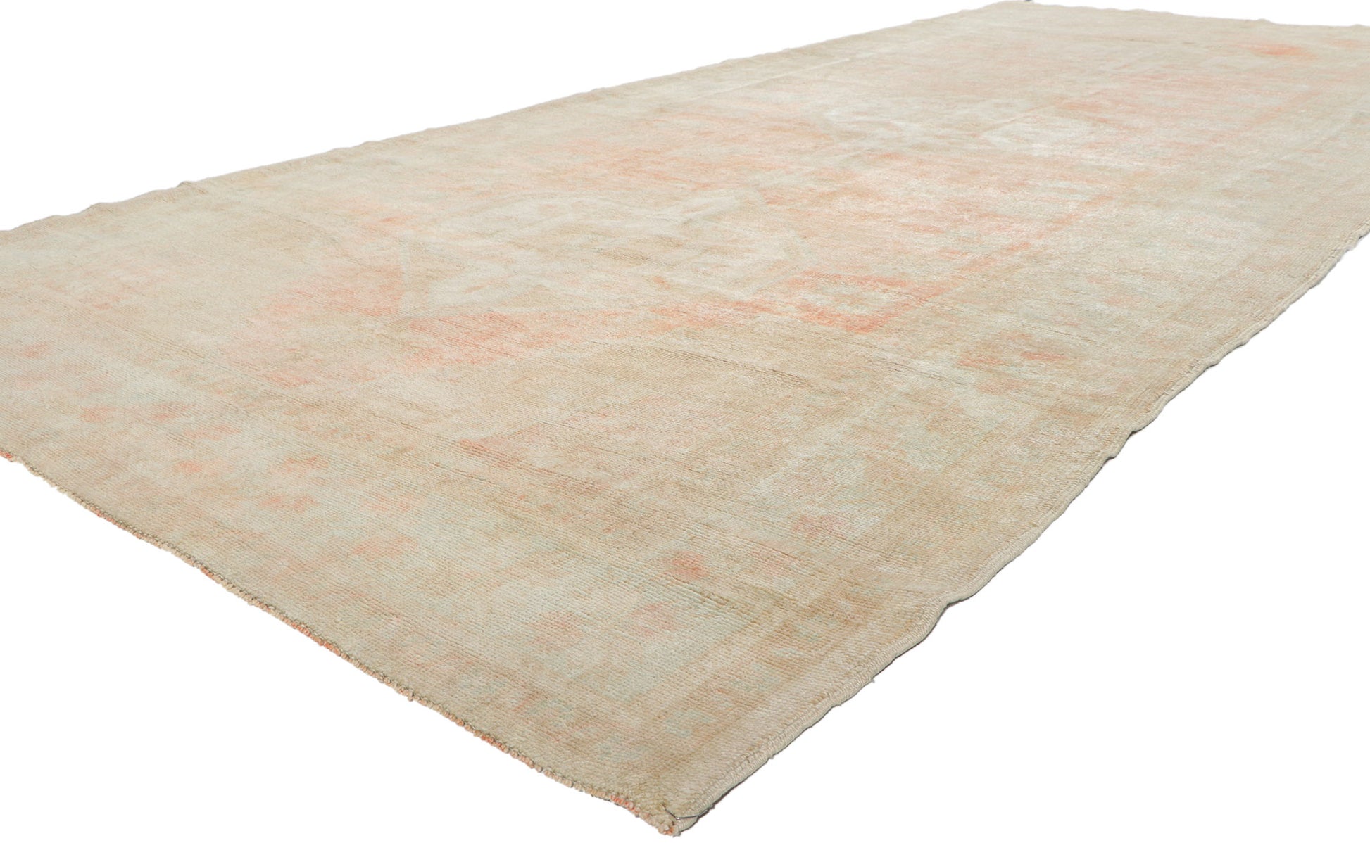 6 x 13 Vintage Oushak Rug 52308