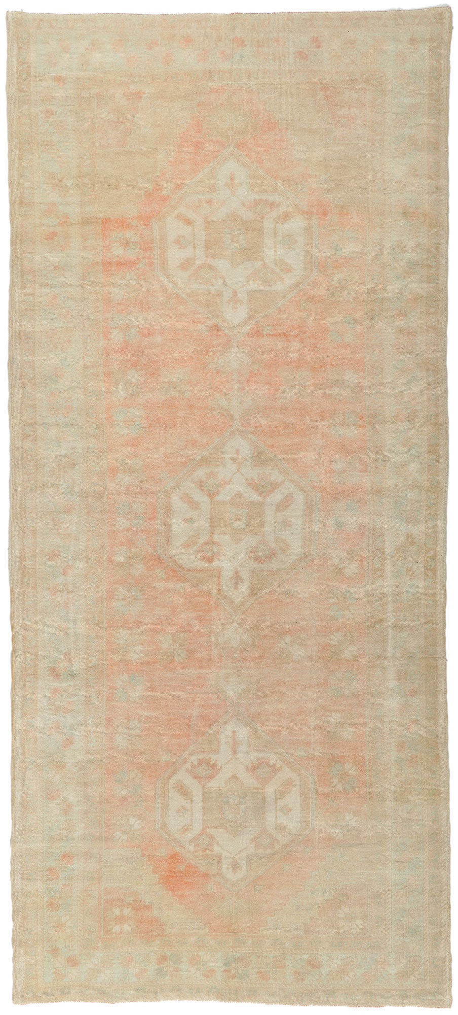 6 x 13 Vintage Oushak Rug 52308