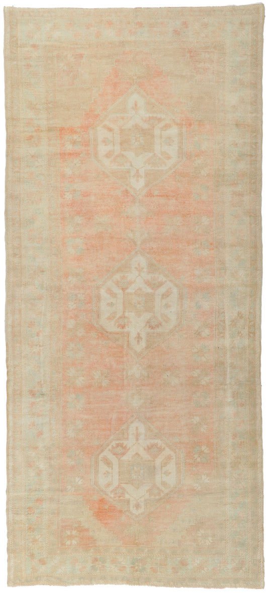 6 x 13 Vintage Oushak Rug 52308