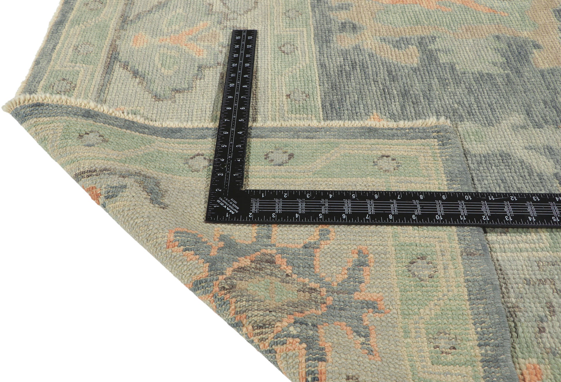 6 x 7 Contemporary Turkish Oushak Rug 53816