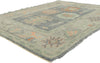 6 x 7 Contemporary Turkish Oushak Rug 53816