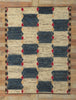 6 x 8 Modern Checkered Moroccan Rug 80822