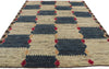 6 x 8 Modern Checkered Moroccan Rug 80822