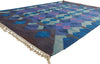 ​6 x 8 Judith Johansson Vintage Swedish Rollakan Rug 78490