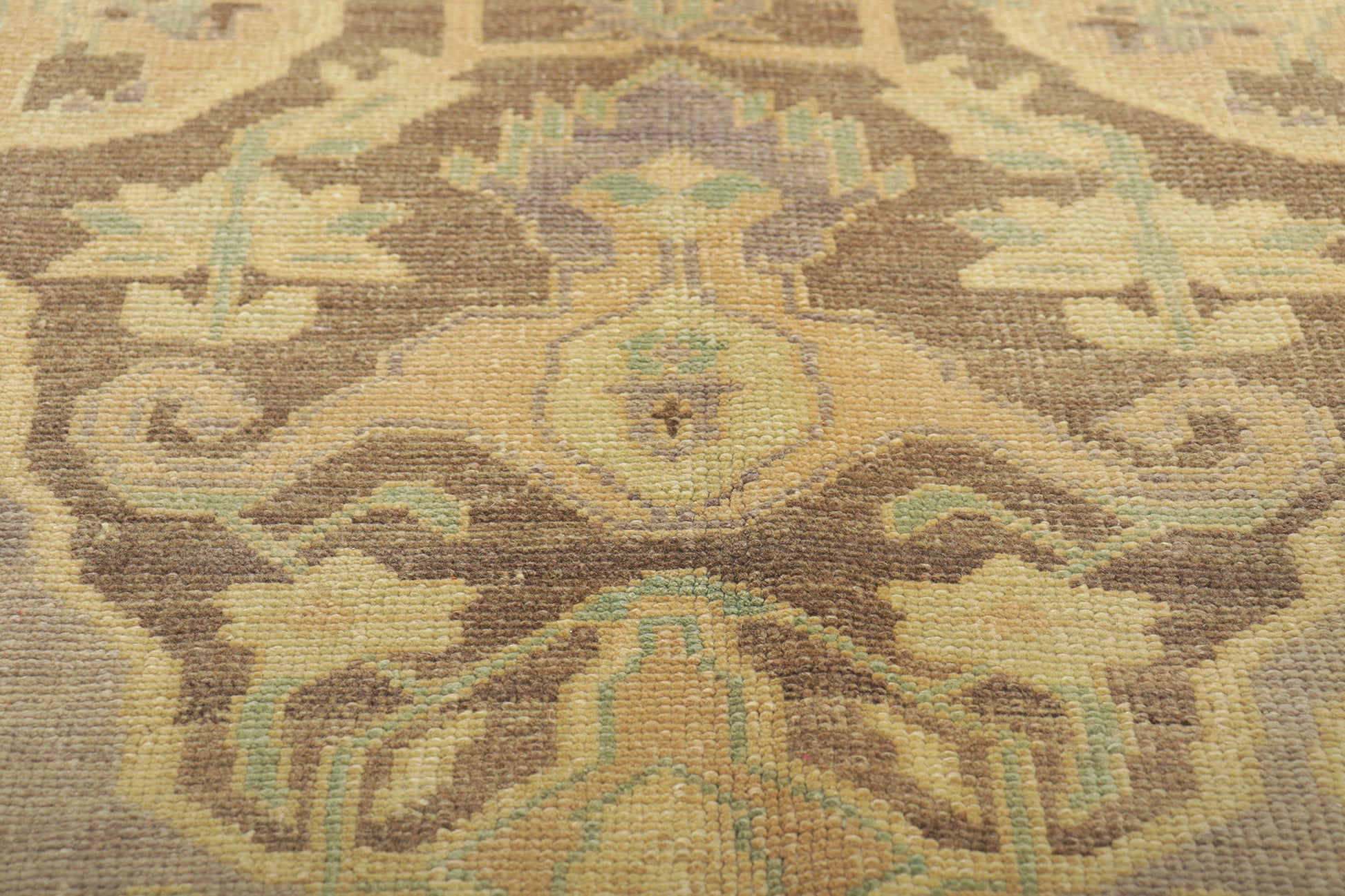 6 x 8 Vintage Turkish Oushak Rug 51034