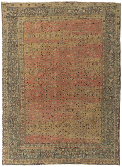 7 x 9 Antique Turkish Sivas Rug 50414