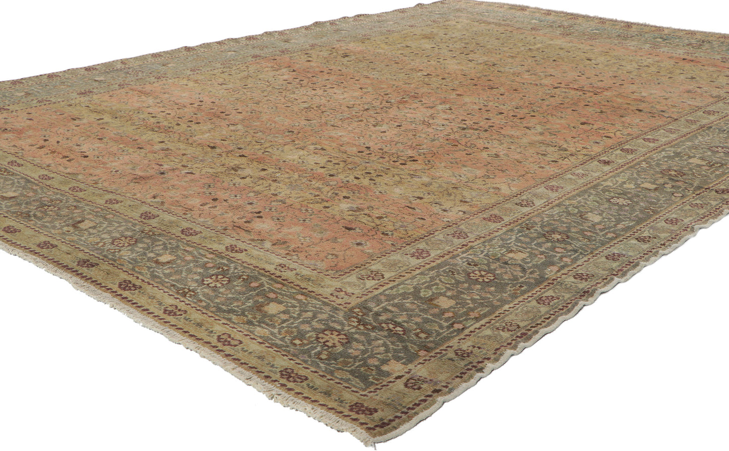 7 x 9 Antique Turkish Sivas Rug 50414